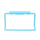 PP Plastic Towel Rack Hanging Holder Cupboard Kitchen Cabinet Bathroom Towel Rack Cupboard Hanger Rangement